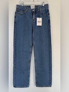 Reformation NWT Women’s Charlee Low Rise Straight Leg Jeans